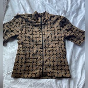 Urban outfitters zip up shirt